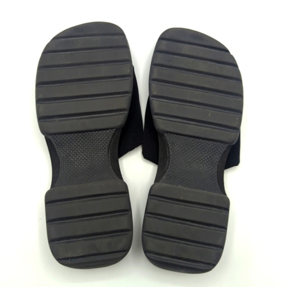 Vintage 90's Y2K Chunky Platform Slides - Picture 4 of 8